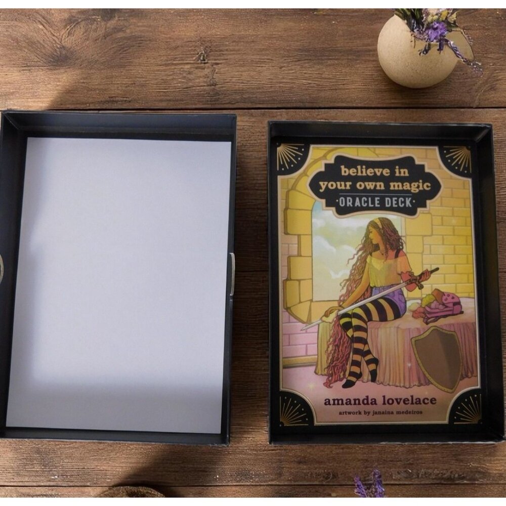 Believe In Your Own Magic Oracle Deck By Amanda Lovelace - Picture 4 of 11